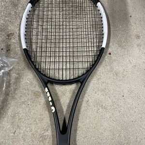 Wilson Black and White Tennis Racket